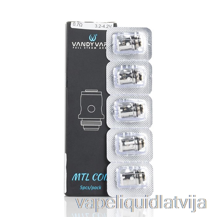 Vandy Vape Berserker Mtl Rezerves Spoles 0.7ohm Mtl Sieta Spoles Vape šķidrums